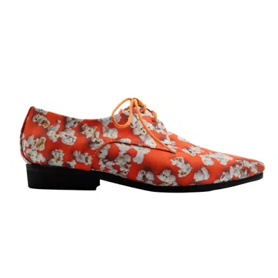 Absurde Women's Popcorn Orange Shoes In Multi