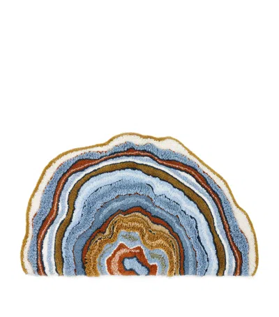 Abyss & Habidecor Celora Bath Rug In Blue