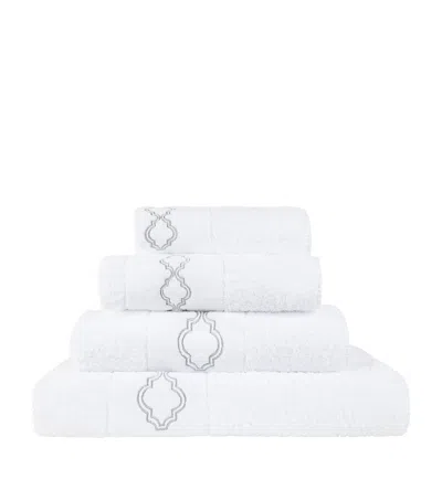 Abyss & Habidecor Chanti Bath Sheet In Silver