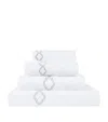 Abyss & Habidecor Chanti Guest Towel In Silver