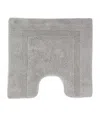 Abyss & Habidecor Cotton Reversible Pedestal Bath Mat In Grey
