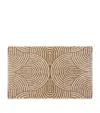 Abyss & Habidecor Egyptian Cotton-blend Petal Bath Mat In Ivory