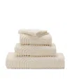 Abyss & Habidecor Egyptian Cotton Olly Bath Towel In Ivory