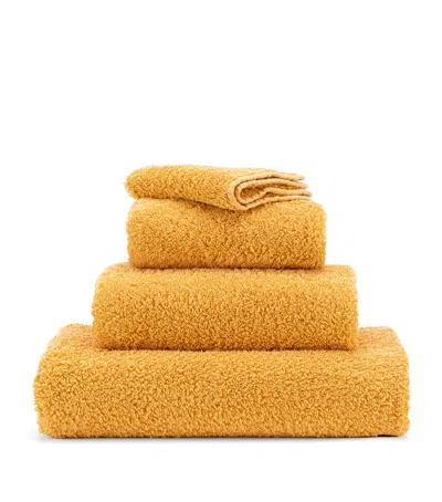 Abyss & Habidecor Egyptian Cotton Super Pile Hand Towel In Yellow