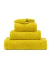 Abyss & Habidecor Egyptian Cotton Superpile Hand Towel In Yellow