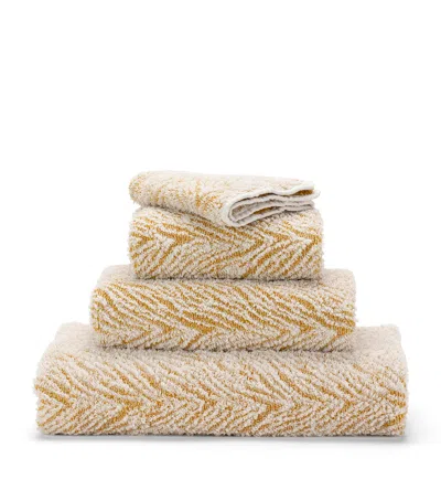 Abyss & Habidecor Egyptian Cotton Vasco Bath Sheet In Gold