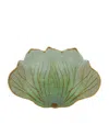 Abyss & Habidecor Lotus Bath Mat In Green