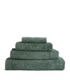 Abyss & Habidecor Super Pile Bath Sheet In Green
