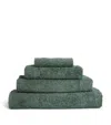 Abyss & Habidecor Super Pile Bath Towel In Green