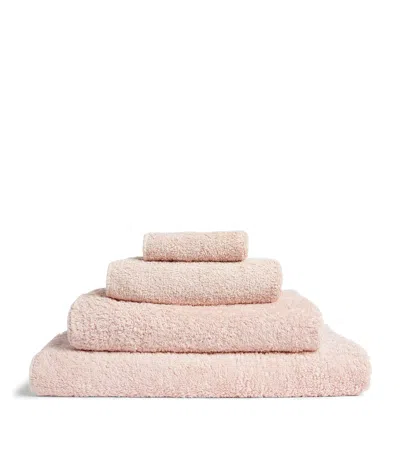 Abyss & Habidecor Super Pile Face Cloth In Pink