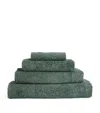 Abyss & Habidecor Super Pile Hand Towel In Green