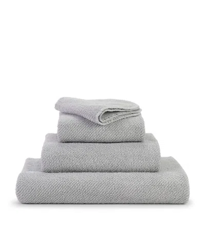 Abyss & Habidecor Twill Bath Sheet In Silver