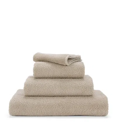 Abyss & Habidecor Twill Bath Towel In Beige