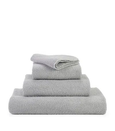 Abyss & Habidecor Twill Bath Towel In Grey
