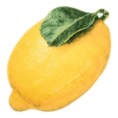 Abyss Citrus Bath Rug - Exclusive In Yellow