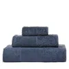 Abyss Super Line Hand Towel - Exclusive In Denim Blue