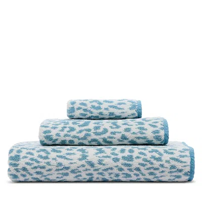 Abyss Zimba 6 Piece Towel Set In Atlantic