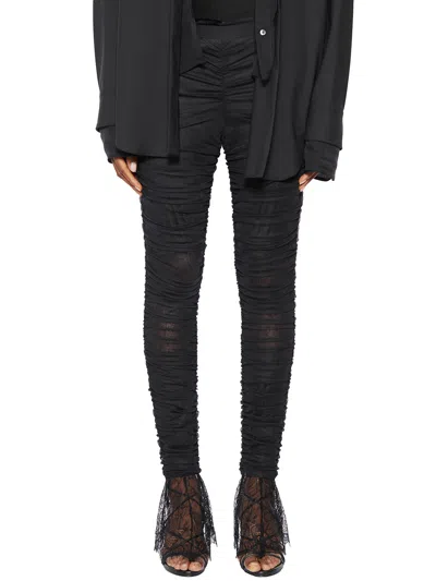 AC9 AC9 TULLE AND LACE LEGGINGS