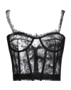 Ac9 A·c·9 Woman Top Black Size 8 Nylon In Black
