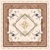 Acaciazuri Women's Neutrals / White / Brown The Classic Equestrian Silk Scarf - Albescent White In Multi
