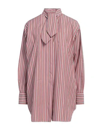 Academia Woman Shirt Antique Rose Size S Cotton In Pink