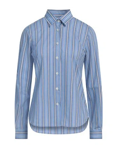 Academia Woman Shirt Light Blue Size M Cotton