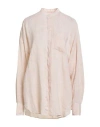Academia Woman Shirt Beige Size S Linen