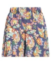 Academia Woman Shorts & Bermuda Shorts Navy Size Xl Viscose In Navy