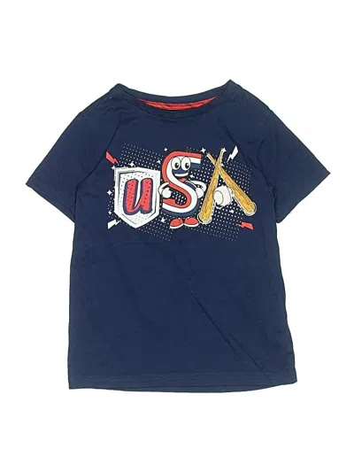 Pre-owned Academy Sports Kids' Short Sleeve T-shirt In Blue