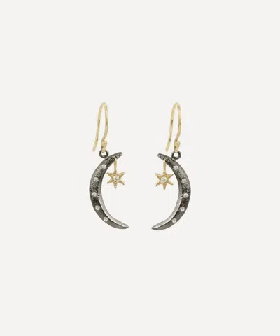 Acanthus Mixed Metal Moonlight Drop Earrings