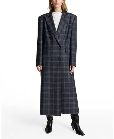 Acaria Studio Charlotte Coat In Gray