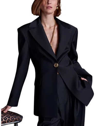 Acaria Studio Earth Blazer In Black