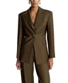 Acaria Studio Earth Blazer In Multi
