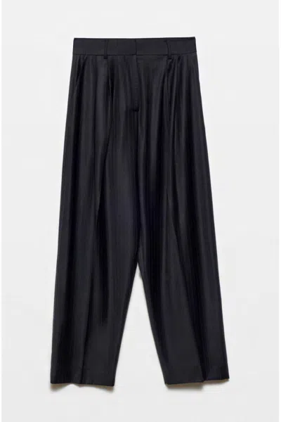 Acaria Studio Women's Stardust Straight Pants In Black