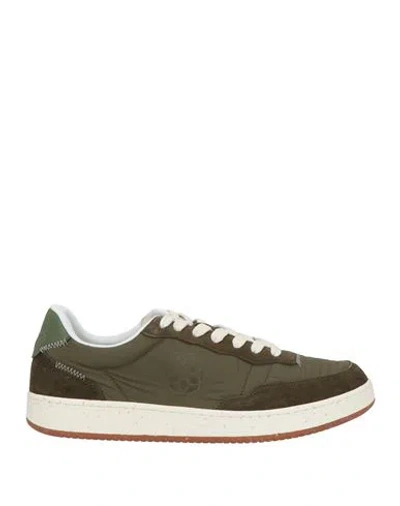 Acbc Evergreen Man Sneakers Military Green Size 9.5 Textile Fibers, Synthetisches Material