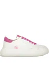 Acbc Flower-detailed Sneakers In White