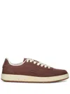 Acbc Logo-print Sneakers In Brown