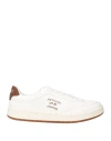 Acbc Man Sneakers White Size 8.5 Textile Fibers