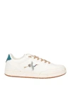 Acbc Man Sneakers White Size 5 Textile Fibers In White