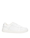 Acbc Man Sneakers White Size 8 Leather