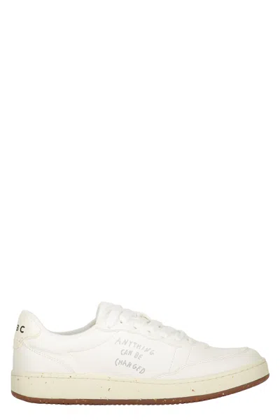 ACBC MINIMALIST WHITE SNEAKERS WITH DETAILS