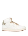 Acbc Woman Sneakers White Size 11 Textile Fibers In White