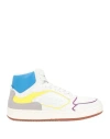 Acbc Woman Sneakers White Size 9.5 Soft Leather In White