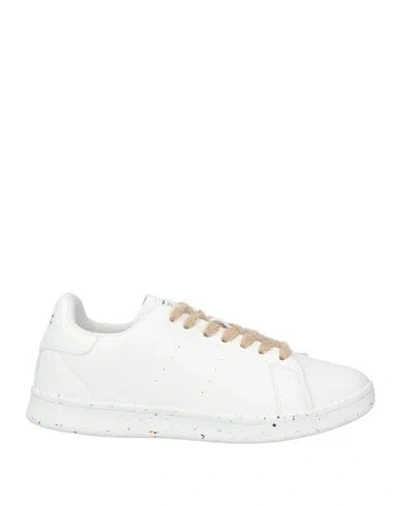 Acbc Woman Sneakers White Size 7 Synthetisches Material