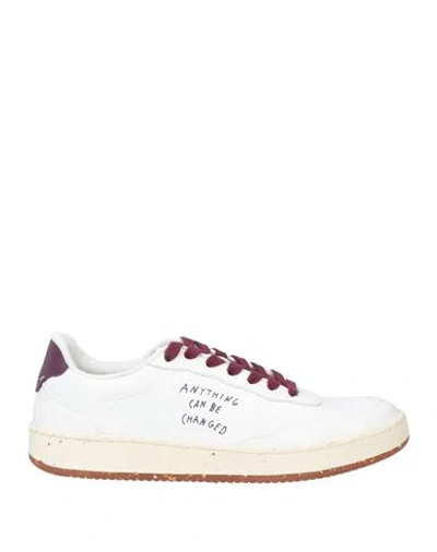Acbc Woman Sneakers White Size 7 Textile Fibers