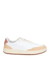 Acbc Woman Sneakers White Size 7 Textile Fibers