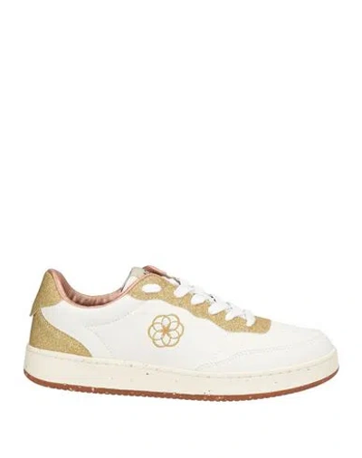 Acbc Woman Sneakers White Size 7 Textile Fibers