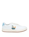 Acbc Woman Sneakers White Size 7 Textile Fibers In White