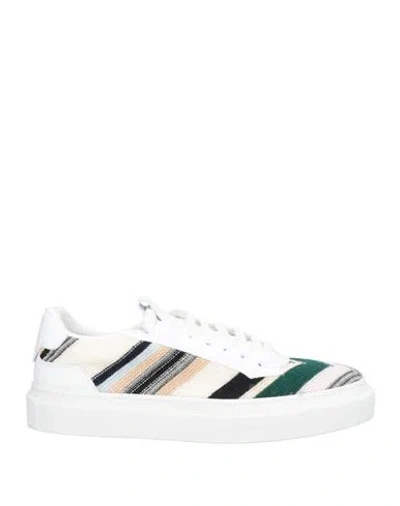 Acbc X Missoni Man Sneakers White Size 11 Textile Fibers