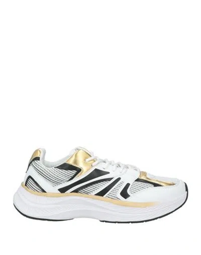 Acbc X Missoni Sport Woman Sneakers Gold Size 6.5 Textile Fibers